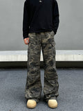 Tryess- Baggy Camo Cargo Pants