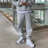 Tryess- Basic Sports Hoodie & Jogger Pants