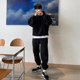 Tryess- Basic Sports Hoodie & Jogger Pants