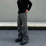 Tryess- Black and Gray Cargo Pants