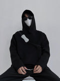 Tryess- Blank Hooded Sweatshirt