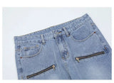 Tryess- Blue Slim-Fit Jeans