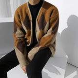 Tryess- Brown Knitted Cardigan