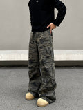 Tryess- Camouflage Cargo Casual Pants