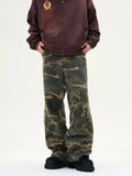 Tryess- Camouflage Cargo Casual Pants