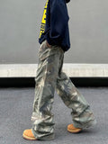 Tryess- Camouflage Cargo Casual Pants