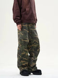 Tryess- Camouflage Cargo Casual Pants