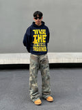 Tryess- Camouflage Cargo Casual Pants