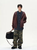 Tryess- Camouflage Cargo Casual Pants