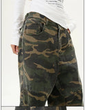 Tryess- Camouflage Cargo Casual Pants