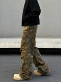 Tryess- Camouflage Cargo Pants