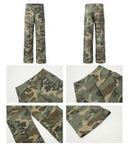 Tryess- Camouflage Cargo Pants