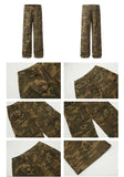 Tryess- Camouflage Cargo Pants