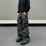 Tryess- Camouflage Cargo Pants