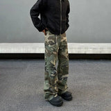 Tryess- Camouflage Cargo Pants