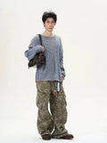 Tryess- Cargo Camouflage Casual Pants