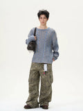 Tryess- Cargo Camouflage Casual Pants