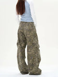 Tryess- Cargo Camouflage Casual Pants