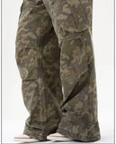 Tryess- Cargo Camouflage Casual Pants