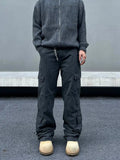 Tryess- Cargo Multi-pocket Pants