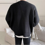 Tryess- Casual Knit Sweater