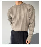 Tryess- Casual Round Neck Sweater