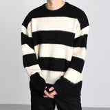 Tryess- Casual Striped Sweater