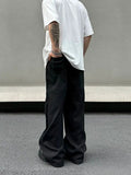 Tryess- Casual Wide-Leg Pants