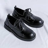 Tryess- Chungmuro Contrast Stitch Shoes