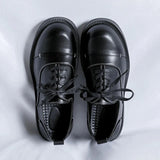 Tryess- Chungmuro Contrast Stitch Shoes