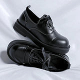 Tryess- Chungmuro Contrast Stitch Shoes