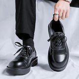 Tryess- Chungmuro Contrast Stitch Shoes