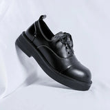 Tryess- Chungmuro Contrast Stitch Shoes