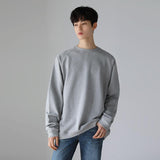 Tryess- Cotton Round Neck Sweater