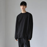 Tryess- Cotton Round Neck Sweater