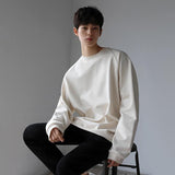 Tryess- Cotton Round Neck Sweater