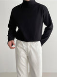 Tryess- Cotton Turtleneck Bottoming Shirt