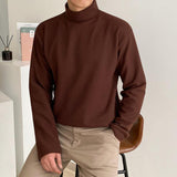 Tryess- Cotton Turtleneck Bottoming Shirt