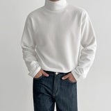 Tryess- Cotton Turtleneck Bottoming Shirt