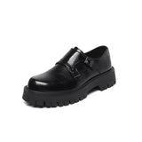 Tryess- Danwol Double Buckle Chunky Shoes