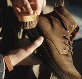 Tryess- Dobong Suede Lace-up Boots