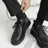 Tryess- Donam Flat Sole Derby Shoes