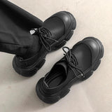 Tryess- Eunpyeong Extra Chunky Leather Shoes