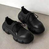 Tryess- Eunpyeong Extra Chunky Leather Shoes