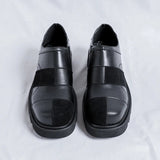 Tryess- Galsan Patchwork Slip-on Shoes