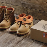 Tryess- Geumo Tan Workwear Boots