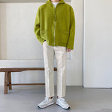 Tryess- Green Knitted Jacket