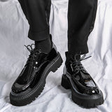 Tryess- Guro Patent Lace Up Shoes