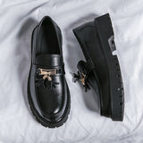 Tryess- Hagye Tassel Chunky Sole Loafers