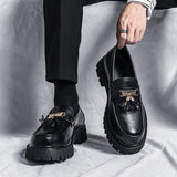 Tryess- Hagye Tassel Chunky Sole Loafers